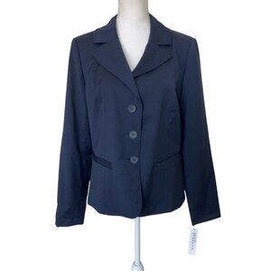 Pendleton‎ blue wool blend blazer size 12 New With Tags